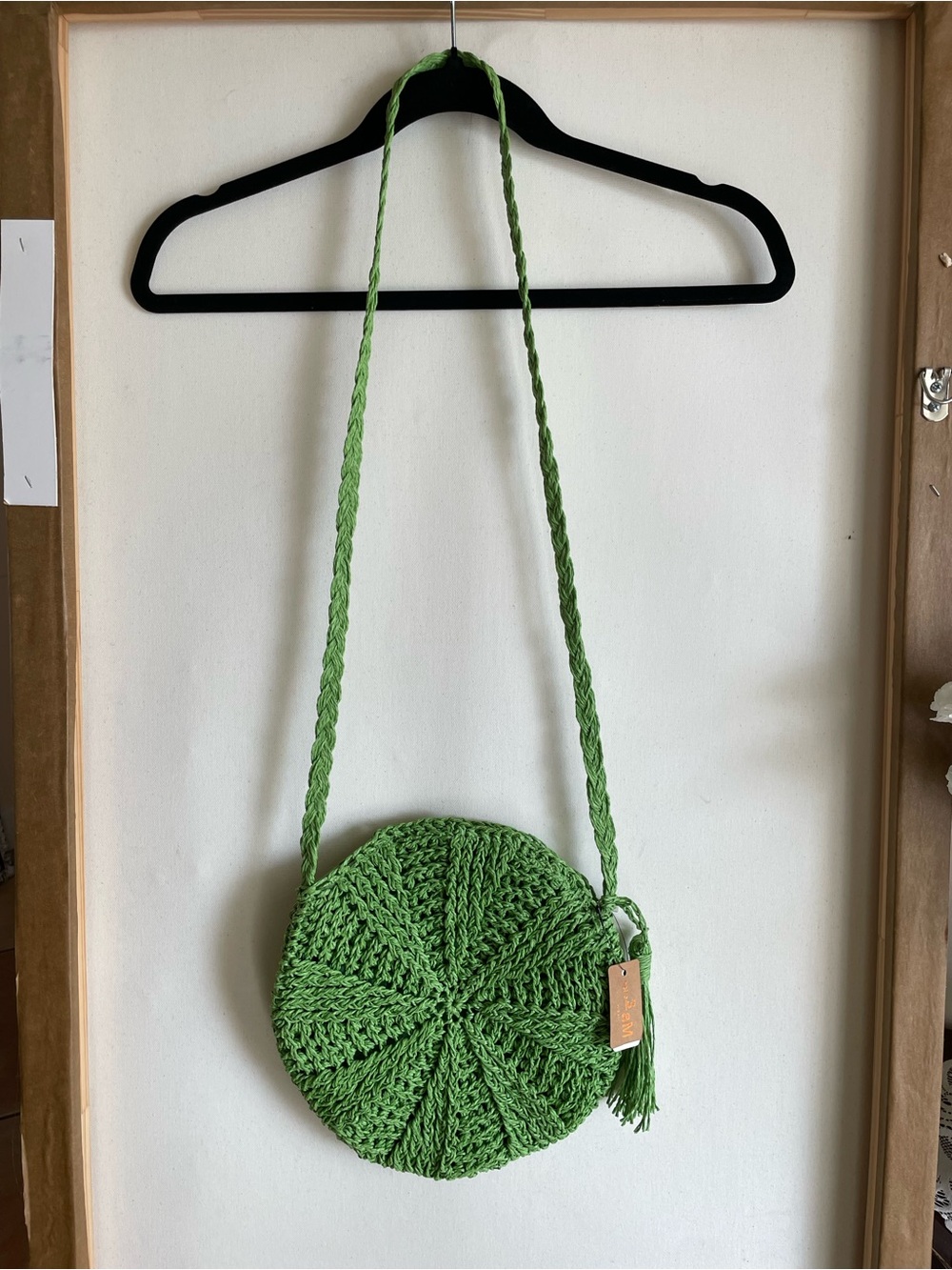 💚 Green crochet boho crossbody 💚